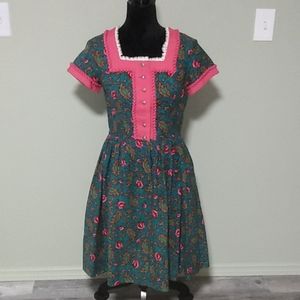 VINTAGE Original Bertchesgaden Dirndl dress
